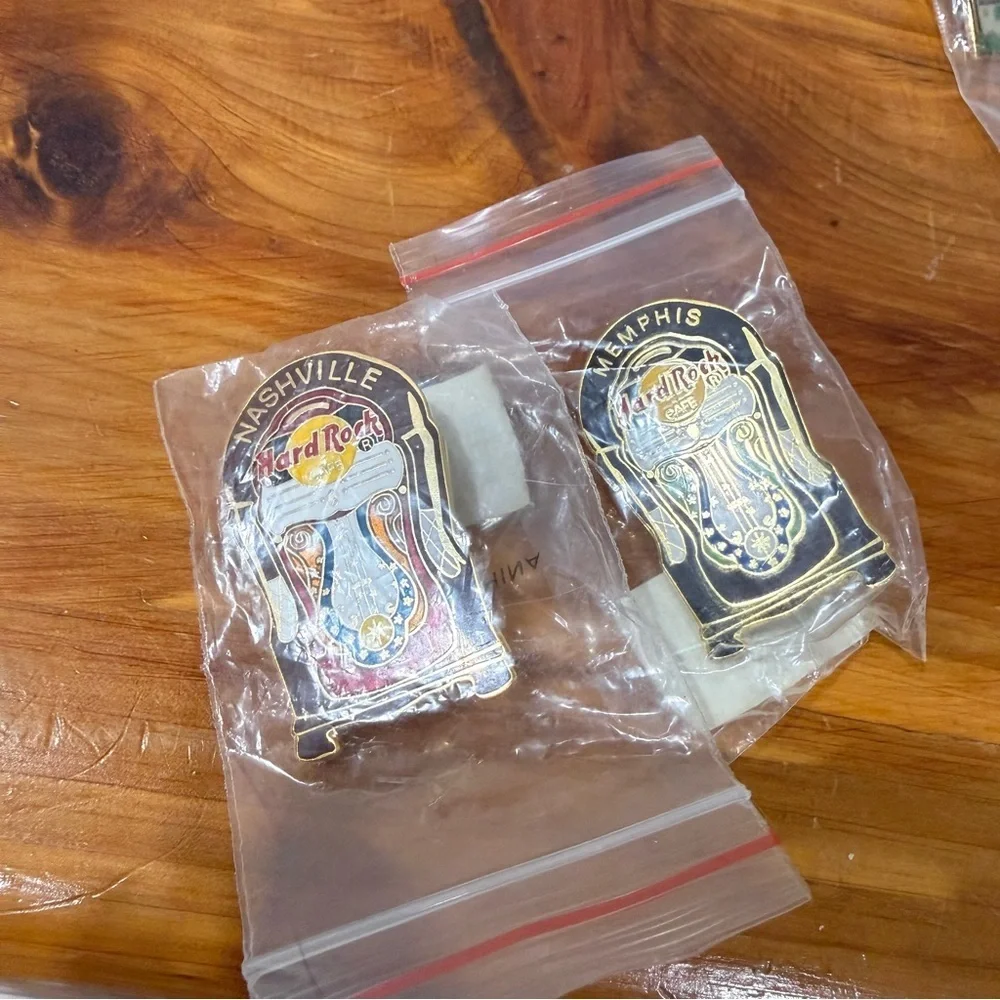 NWT Hard Rock Cafe Collectors Pins Lot of 10